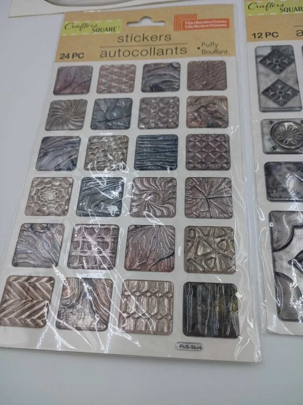 32-Pc Mega Crafting Bundle Vinyl Iron-Ons Stencils Stickers Clear Stamps Kits